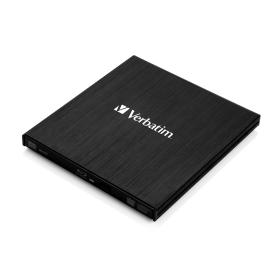 Verbatim External Slimline optical disc drive Blu-Ray RW Black