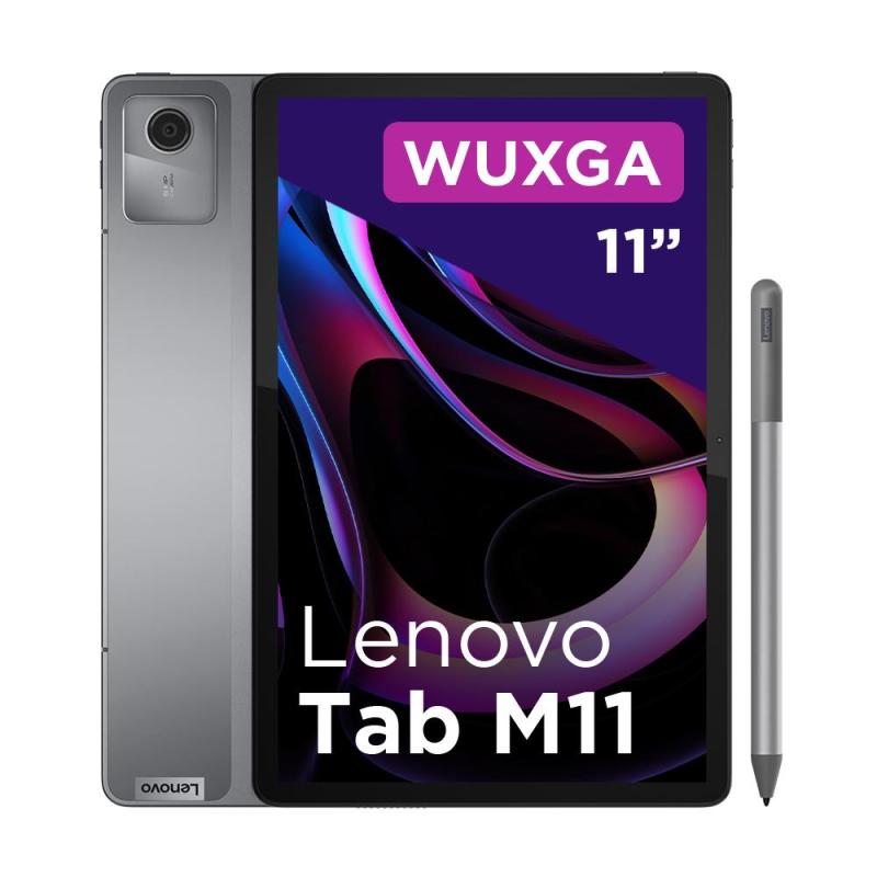 ▷ Lenovo Tab M11 128 Go 27,8 cm (10.9) Mediatek 4 Go Wi-Fi 5 (802.11ac)  Android 13 Gris