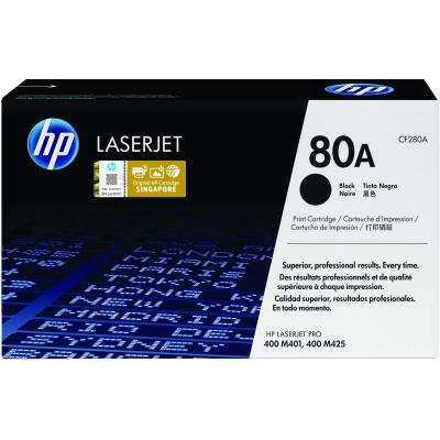 HP 80A toner LaserJet noir authentique