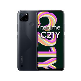 realme C21Y 16,5 cm (6.5") Dual-SIM Android 11 4G Mikro-USB 3 GB 32 GB 5000 mAh Schwarz