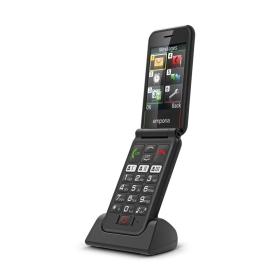 Emporia SIMPLICITYglam 7.11 cm (2.8") 102 g Black Senior phone