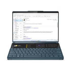 Lenovo Yoga Book 9 Hybrid (2-in-1) 33,8 cm (13.3") Touchscreen 2.8K Intel® Core™ i7 i7-1355U 16 GB LPDDR5x-SDRAM 1 TB SSD Wi-Fi