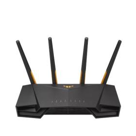 ASUS TUF Gaming AX3000 V2 router inalámbrico Gigabit Ethernet Doble banda (2,4 GHz   5 GHz) Negro, Naranja