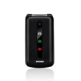 Brondi President 7.62 cm (3") 130 g Black Feature phone