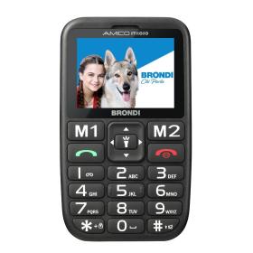 Brondi 10279060 mobile phone 6.1 cm (2.4") Black