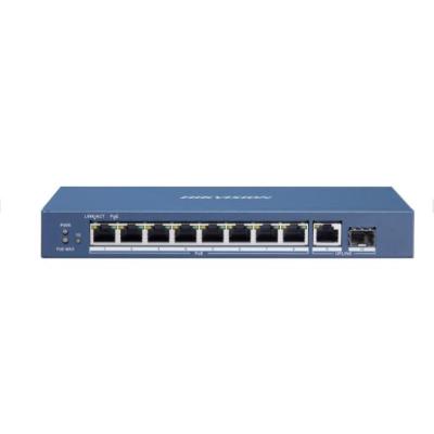 Hikvision DS-3E0510P-E M switch di rete Non gestito L2 Gigabit Ethernet (10 100 1000) Supporto Power over Ethernet (PoE) Blu