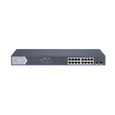 Hikvision DS-3E0518P-E M switch di rete Non gestito L2 Gigabit Ethernet (10 100 1000) Supporto Power over Ethernet (PoE) Nero