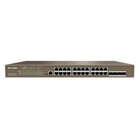 IP-COM Networks G5328P-24-410W network switch Managed L3 Gigabit Ethernet (10 100 1000) Power over Ethernet (PoE) 1U Black