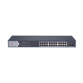 Hikvision DS-3E0526P-E M switch di rete Non gestito L2 Gigabit Ethernet (10 100 1000) Supporto Power over Ethernet (PoE) Nero