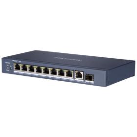 Hikvision DS-3E0510HP-E switch di rete Non gestito Gigabit Ethernet (10 100 1000) Supporto Power over Ethernet (PoE) Blu