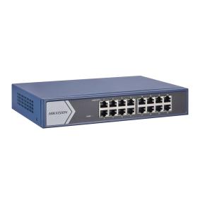 Hikvision DS-3E1516-EI switch di rete Gigabit Ethernet (10 100 1000) Blu