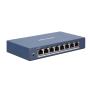 Hikvision DS-3E1508-EI switch di rete Gigabit Ethernet (10 100 1000) Blu