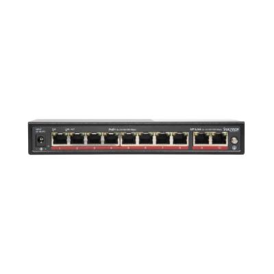Vultech Security VS-POE3082GE-120W network switch Unmanaged Gigabit Ethernet (10 100 1000) Power over Ethernet (PoE) Black