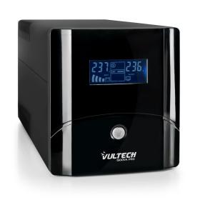 Vultech UPS1500VA-PRO alimentation d'énergie non interruptible Interactivité de ligne 1,5 kVA 800 W 4 sortie(s) CA