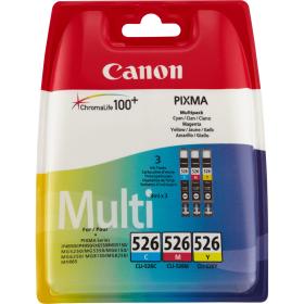 Canon CLI-526 C M Y Colour Ink Cartridge Multipack