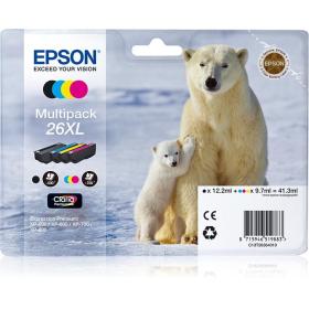 Epson Polar bear Multipack 26XL (4 colori XL   NCMG)