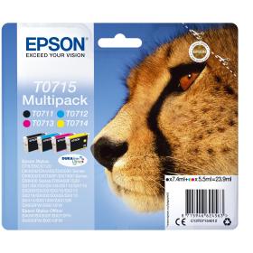 Epson Multipack 4-colours T0715 DURABrite Ultra Ink