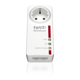 FRITZ!Powerline 1220E 1200 Mbit s Collegamento ethernet LAN Bianco 1 pz