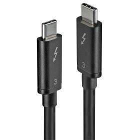 Lindy 41558 cable Thunderbolt 0,8 m Negro