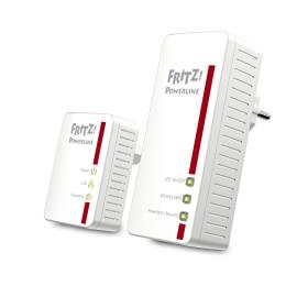 FRITZ!Powerline 540E WLAN Set International 500 Mbit s Eingebauter Ethernet-Anschluss Weiß 2 Stück(e)