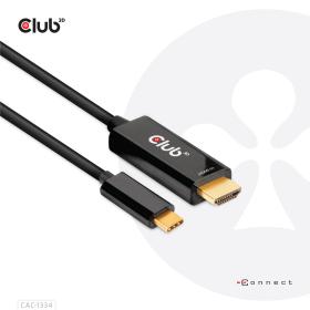 CLUB3D HDMI to USB Type-C 4K60Hz Active Cable M M 1.8m 6 ft