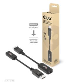 CLUB3D Adaptador activo DisplayPort™1.4 a HDMI™ 4K120Hz 8K60Hz HDR M H
