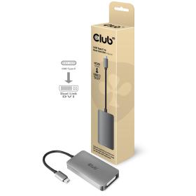 CLUB3D USB3.2 Gen1 Type-C to Dual Link DVI-D HDCP ON version Active Adapter M F