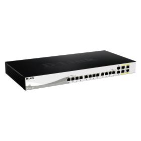 D-Link DXS-1210-16TC commutateur réseau Géré L2 10G Ethernet (100 1000 10000) Noir