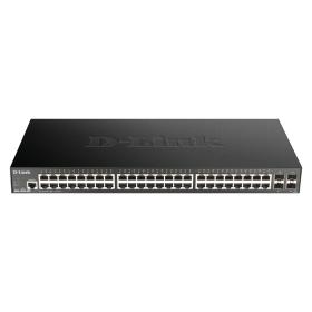 D-Link DGS-1250-52X network switch Managed L3 Gigabit Ethernet (10 100 1000) Black