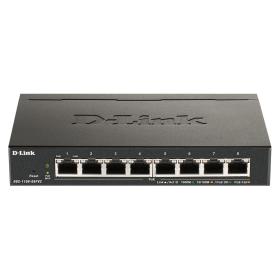 D-Link DGS-1100-08PV2 switch di rete Gestito L2 L3 Gigabit Ethernet (10 100 1000) Supporto Power over Ethernet (PoE) Nero