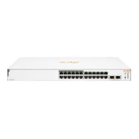Aruba Instant On 1830 24G 12p Class4 PoE 2SFP 195W Managed L2 Gigabit Ethernet (10 100 1000) Power over Ethernet (PoE) 1U