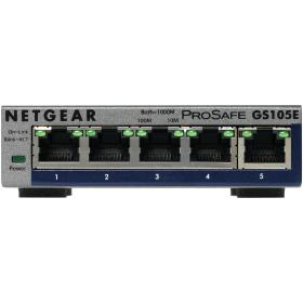 NETGEAR GS105E-200PES Netzwerk-Switch Managed L2 L3 Gigabit Ethernet (10 100 1000) Grau