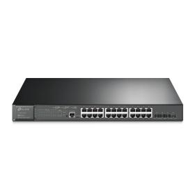 TP-Link TL-SG3428XMP switch Gestionado L2 L3 Gigabit Ethernet (10 100 1000) Energía sobre Ethernet (PoE) 1U Negro