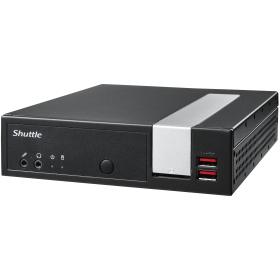 Shuttle XPС slim DL20N6V2 PC estación de trabajo barebone 1,35 l tamaño PC Negro Intel® SoC BGA 1090 N6005 2 GHz
