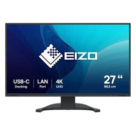 EIZO FlexScan EV2740X-BK computer monitor 68.6 cm (27") 3840 x 2160 pixels 4K Ultra HD LCD Black