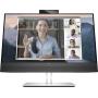 HP E24mv G4 écran plat de PC 60,5 cm (23.8") 1920 x 1080 pixels Full HD Noir, Argent