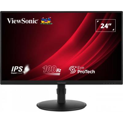 Viewsonic VG2408A-MHD Monitor PC 61 cm (24") 1920 x 1080 Pixel Full HD LED Nero