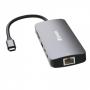 Verbatim CMH-09 USB tipo-C 10000 Mbit s Argento