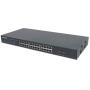 Intellinet 24-Port Gigabit Ethernet Switch mit 2 SFP-Ports, 24 x 10 100 1000 Mbit s RJ45-Ports + 2 x SFP, IEEE 802.3az (Energy