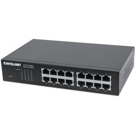 Intellinet 561068 commutateur réseau Non-géré L2 Gigabit Ethernet (10 100 1000) 1U Noir
