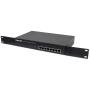 Intellinet 8-Port Fast Ethernet PoE+ Switch, 4 x PoE IEEE 802.3at af Power-over-Ethernet (PoE+ PoE) Ports, 4 x Standard