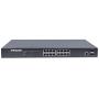 Intellinet 16-Port Gigabit Ethernet PoE+ Web-Managed Switch with 2 SFP Ports, 16 x PoE ports, IEEE 802.3at af Power over