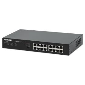 Intellinet 16-Port Gigabit Ethernet Switch 16 x 10 100 1000 Mbps RJ45 Ports, Green Ethernet   IEEE 802.3az Energy Efficient