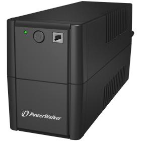 PowerWalker VI 650 SH FR sistema de alimentación ininterrumpida (UPS) Línea interactiva 0,65 kVA 360 W 2 salidas AC