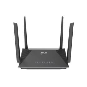 ASUS RT-AX52 AX1800 AiMesh router inalámbrico Gigabit Ethernet Doble banda (2,4 GHz   5 GHz) Negro