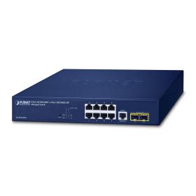 PLANET 10 100 1000T + 2-Port Gestionado L2 L4 Gigabit Ethernet (10 100 1000) 1U Azul
