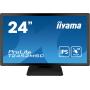 iiyama ProLite T2452MSC-B1 computer monitor 60.5 cm (23.8") 1920 x 1080 pixels Full HD LCD Touchscreen Multi-user Black