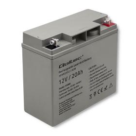 Qoltec 53066 Batterie de l'onduleur Sealed Lead Acid (VRLA) 12 V 20 Ah