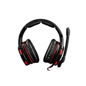 Modecom VOLCANO GHOST Headset Wired Head-band Gaming Black, Red
