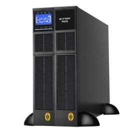 Orvaldi VR10K on-line 2U LCD 10kVA 10kW PARALLEL Unterbrechungsfreie Stromversorgung (USV) Doppelwandler (Online) 10000 W